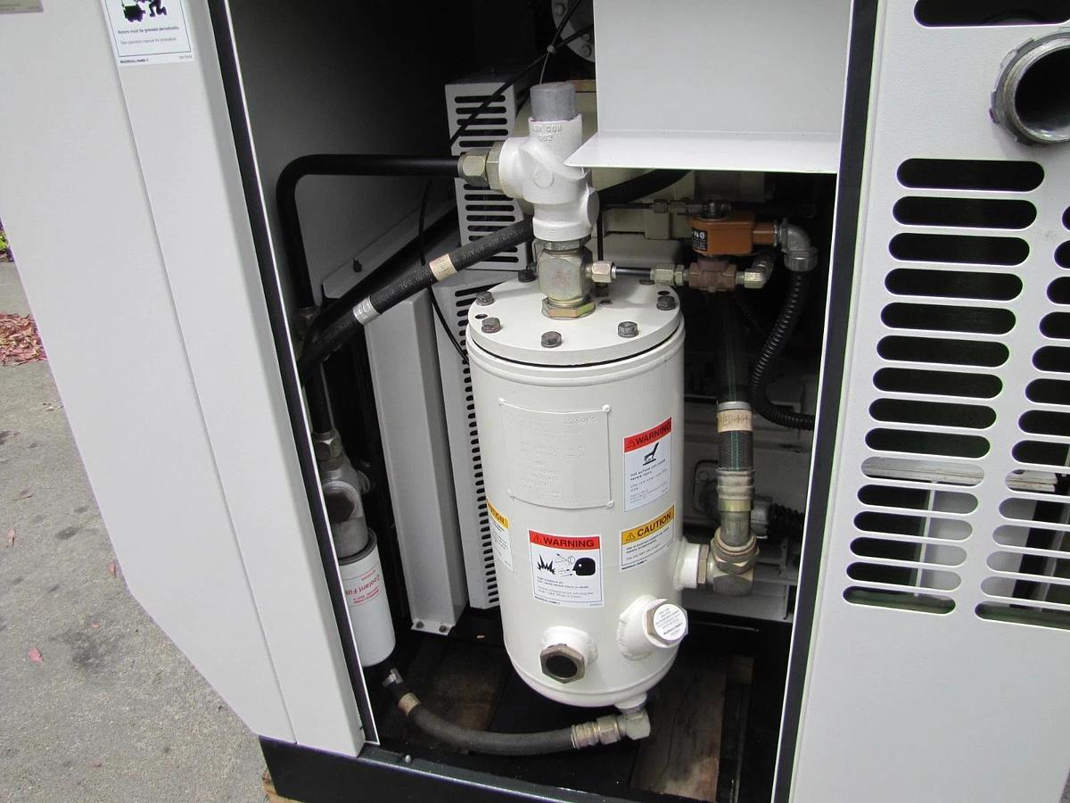 Used Ingersoll Rand 40HP Rotary Screw Air Compressor 163 CFM 460V 3 Phase 80 Hours