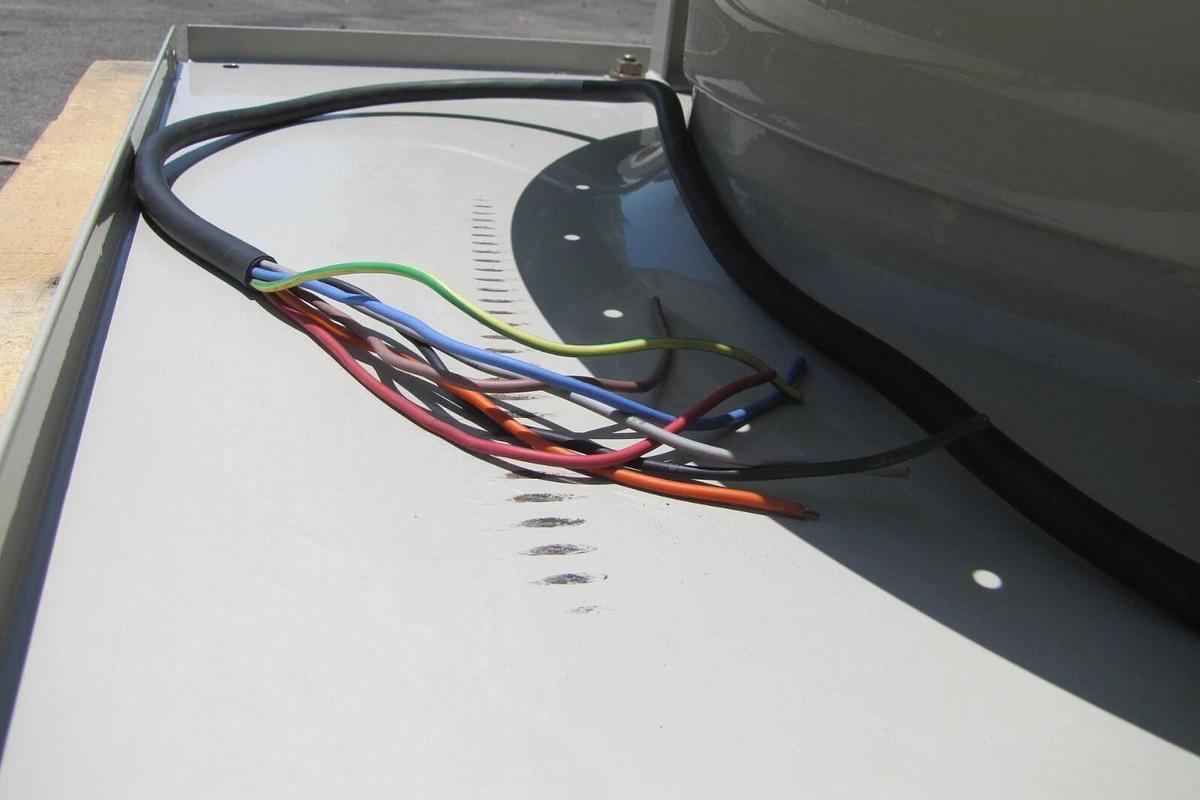 Used Siemens 1613 8532 10 Centrifugal Blower Fan 22" Diameter 230/460V 3 Phase