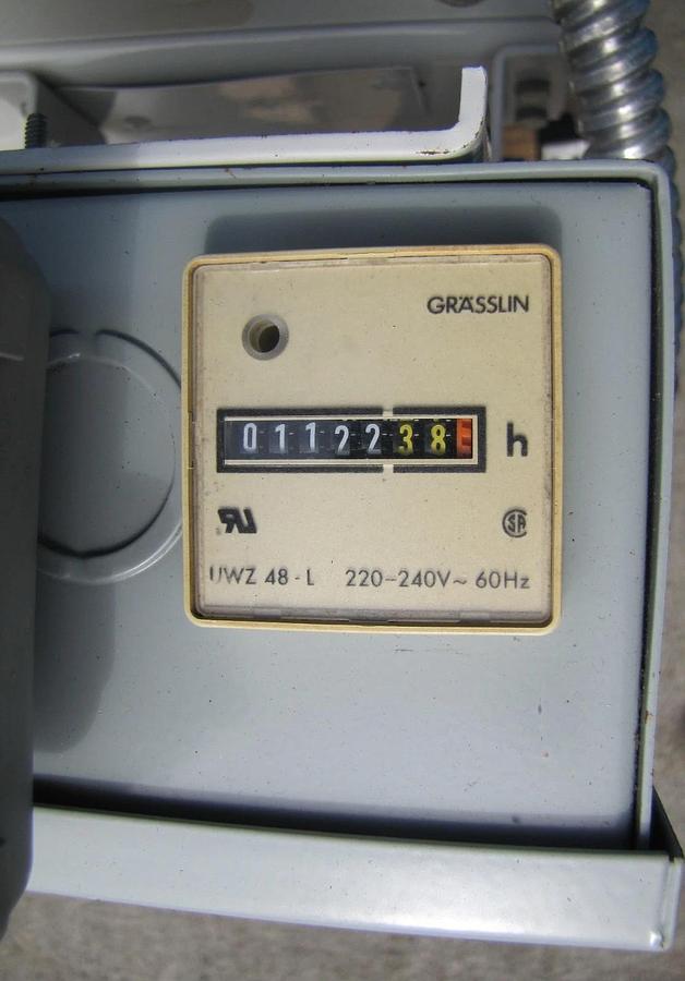 Used Powerex Oilless 3HP Scroll Air Compressor STS030134 with Tank and Air Dryer