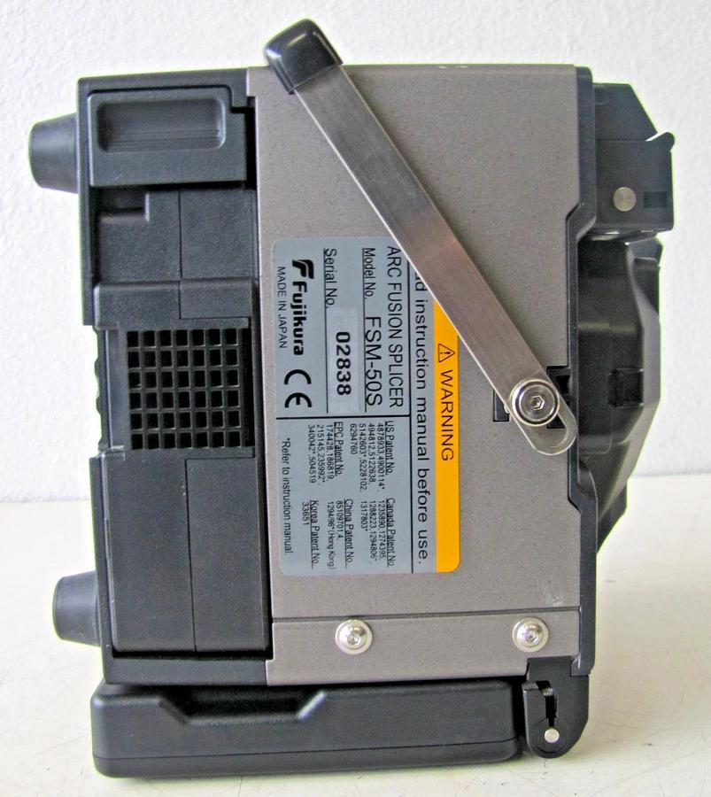 Used Fujikura FSM-50S Optical Fiber Arc Fusion Splicer AS IS with Case and Manual #2