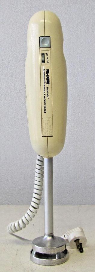 Used Maxim Maxi-Mix Handheld Food Processor Chopper Grinder MX-11 120V