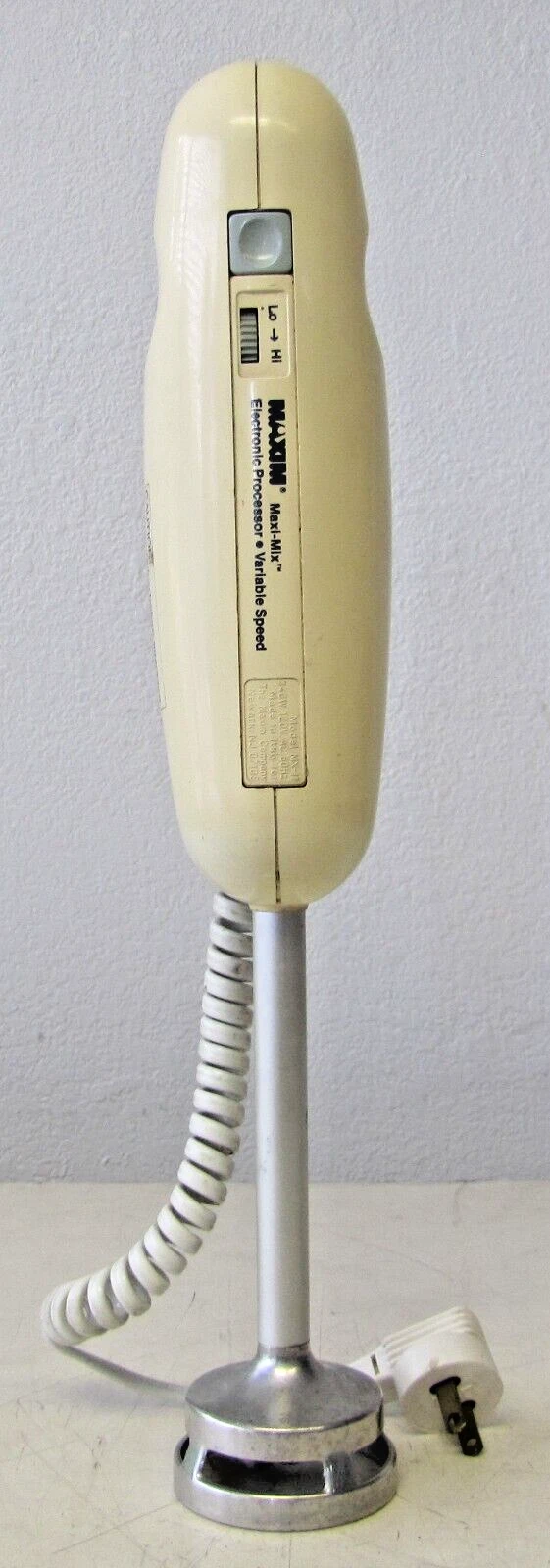 Used Maxim Maxi-Mix Handheld Food Processor Chopper Grinder MX-11 120V