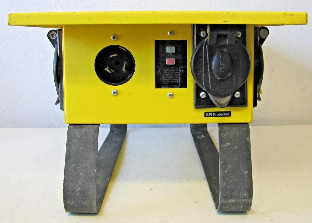 Used CEP 6506-G Spider Temporary Power Distribution Box 50A 125/250V Twist Lock #1