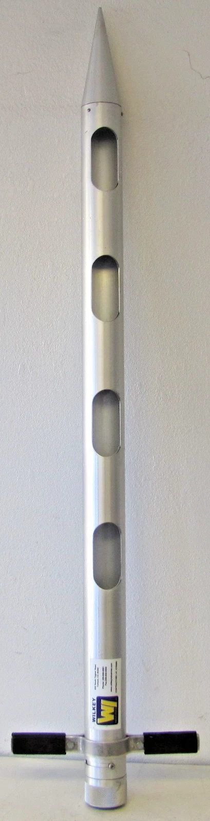 Wilkey Industries  Aluminum Soil Sample Probe Agricultural 58" Long x 3" Dia.