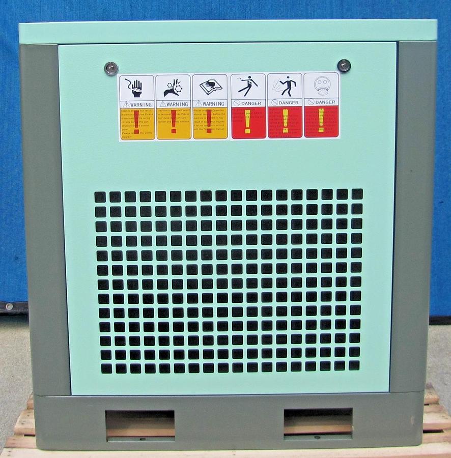 Used 2026 Maximus 10 HP Rotary Screw Air Compressor VFD 230V Single Phase