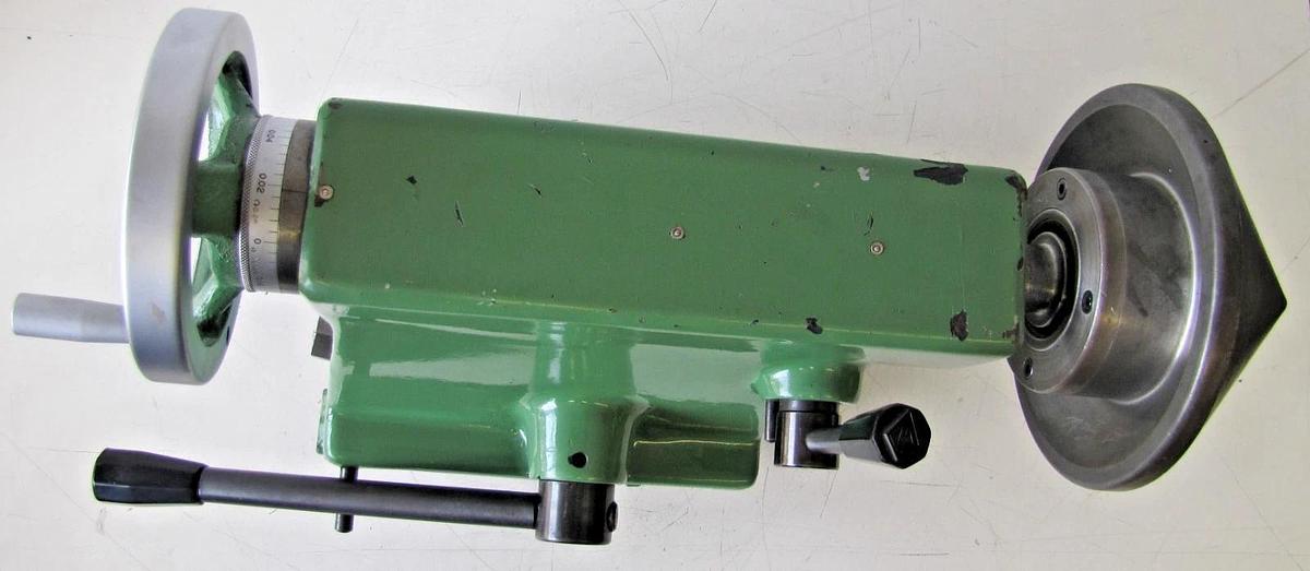 Used Enco NCO 405G x 1000 Lathe Tail Stock Tailstock Adjustable Quill Machinist Tool