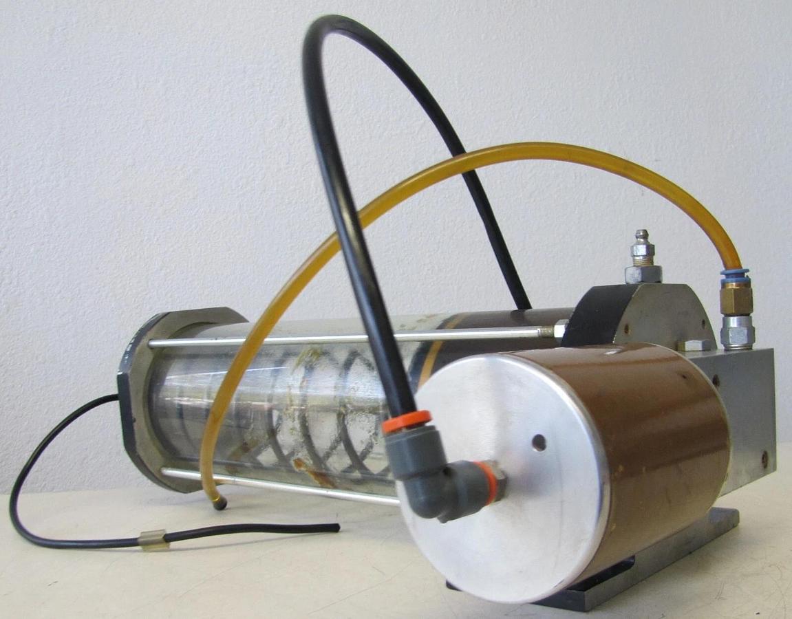 Used Dropsa Pneumatic Air Powered Lubricator Grease Pump 3413026