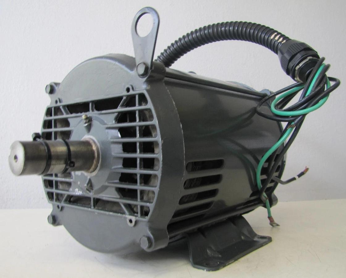 Used U.S. Electrical 10HP Electric Motor 208-230/460V 3 Ph 3505 RPM 1-3/8" Dia. 213T