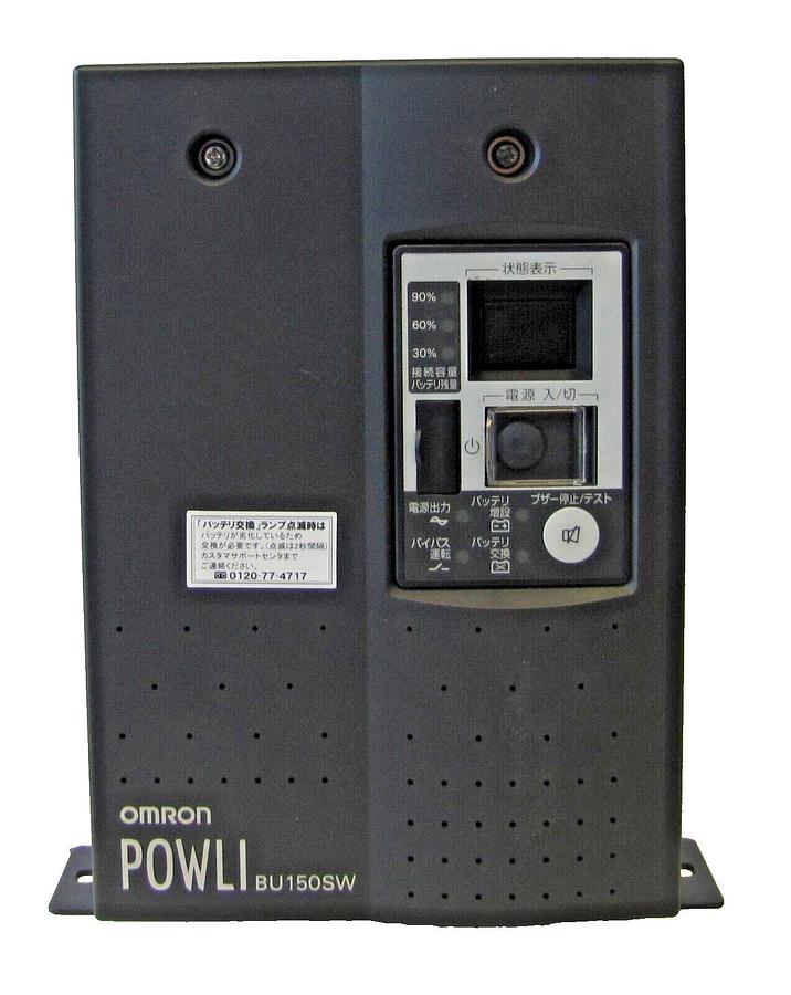 Used Omron POWLI UPS BU150SW Uninterruptable Power Supply 1500VA/1050W No Batteries