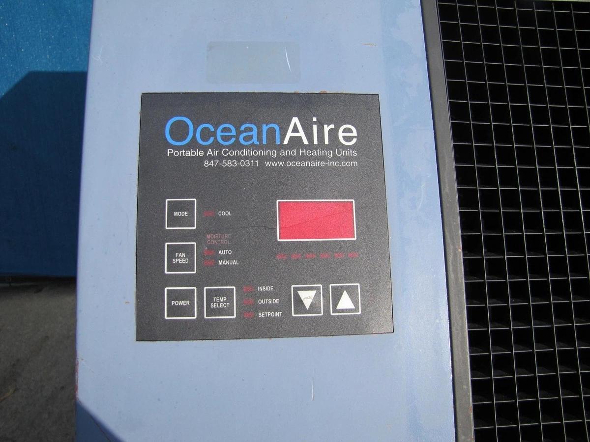 Used OceanAire 2OAC6012 Portable Air Conditioner 60,000 BTU/H 230V 1 Phase 16in Duct