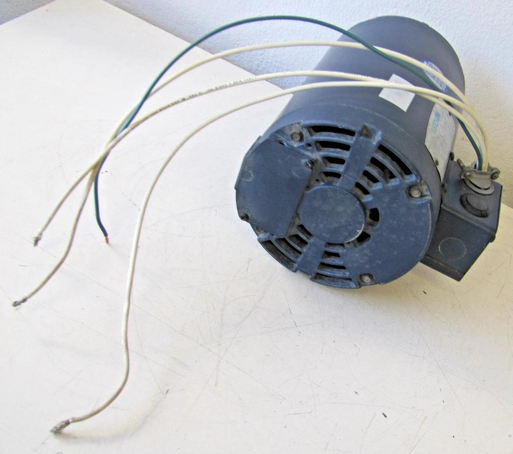 Used Leeson 3 HP Electric Motor 208-230/460V 3 Phase J145T 1740 RPM 1-1/8" Dia. Shaft