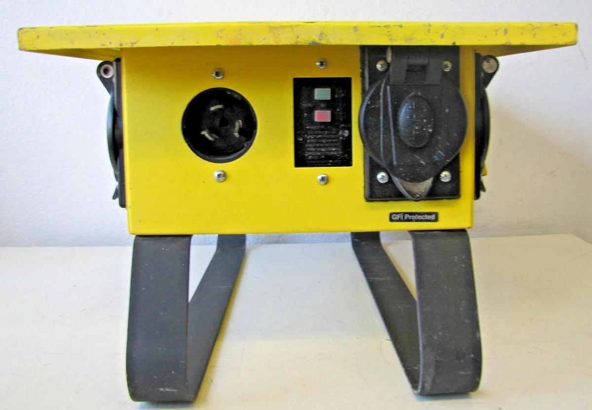 Used CEP 6506-GU Spider Power Distribution Box 50A 125/250V  3P 4W Household Outlets