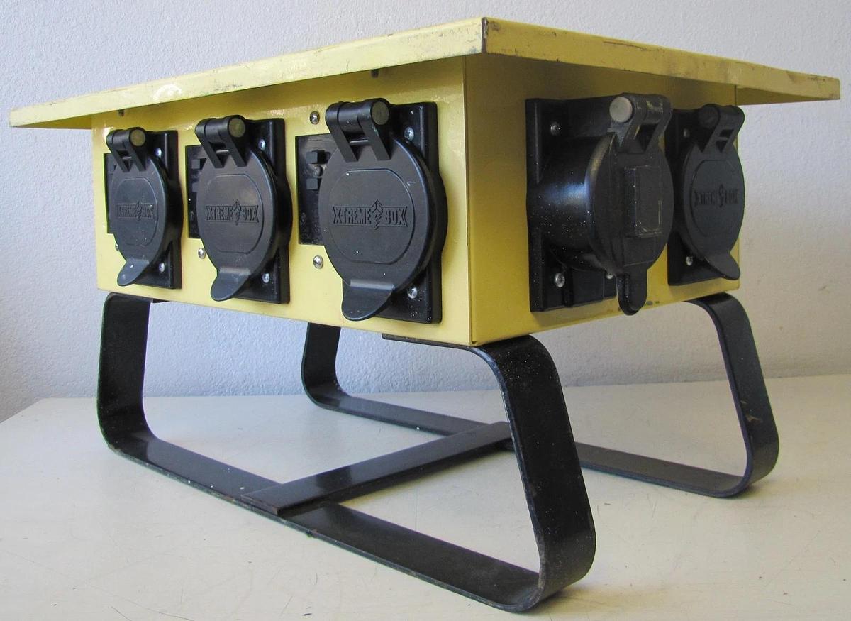 Used X-Treme Box Spider Temporary Power Distribution 50A 125/250V 3P 4W Twist Lock #2