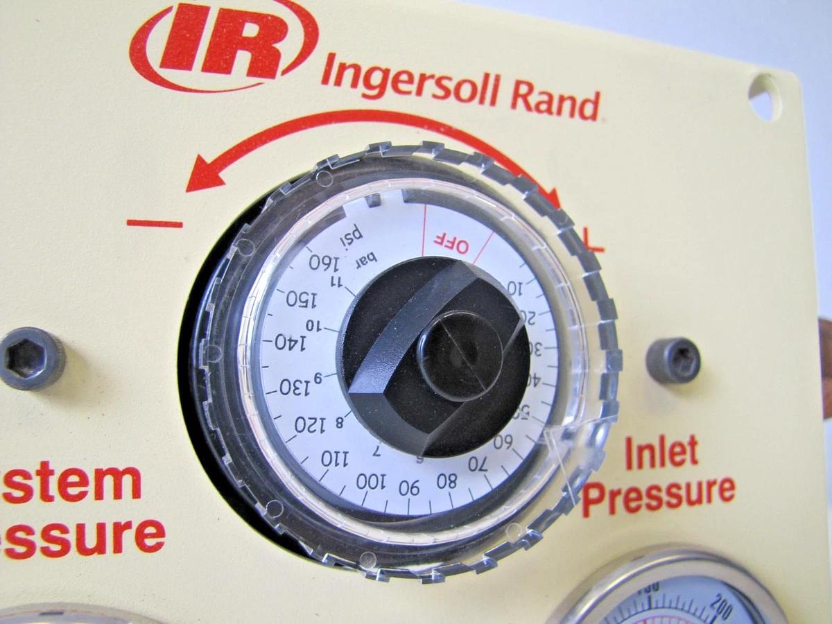 Used Ingersoll Rand Air Pressure Pace Control Regulator 1/2" NPT, 0 to 160 psi