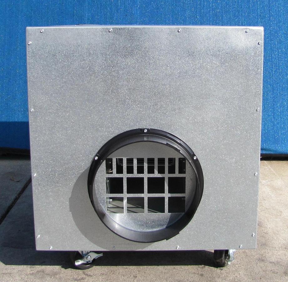 Used Syclone Negative Air Scrubber HEPA Filter 2000 CFM 115V 2 Speed Duct Port 29604