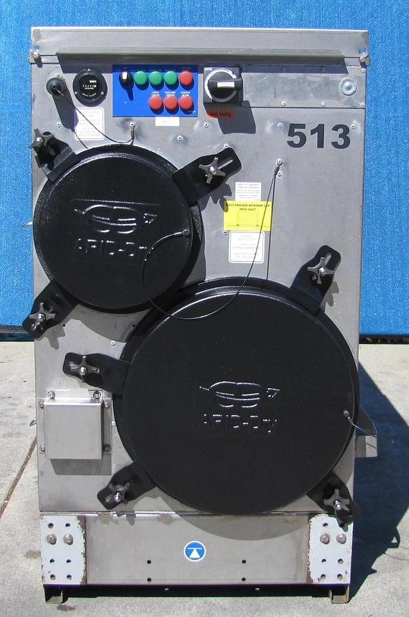 Used ARID Dry MS-2400/2000 Skid Mounted Desiccant Dehumidifier 2000 CFM 460V 3 PH