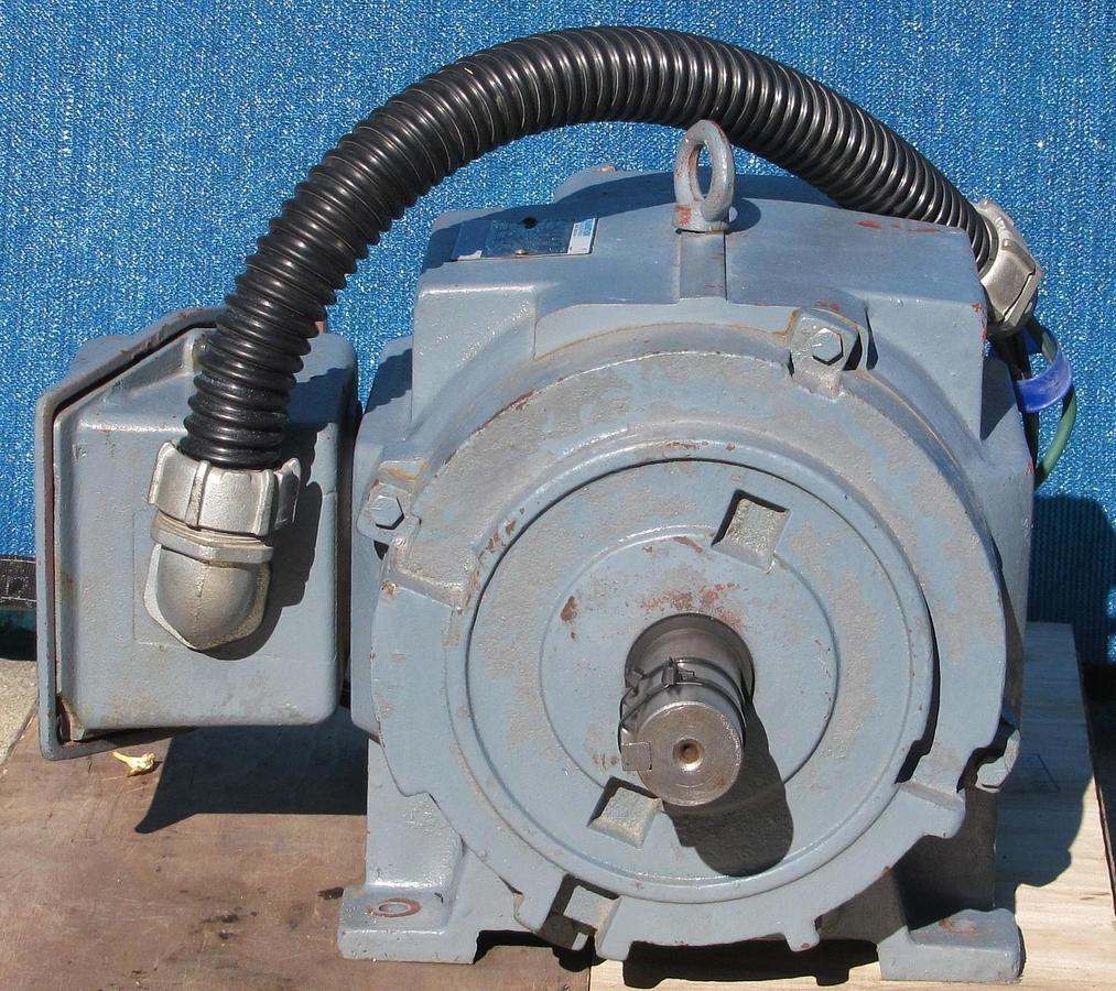 Used Marathon Electric 25 HP AC Motor 230/460V 1755 RPM 284T 3 Ph 1-7/8" Dia. Shaft