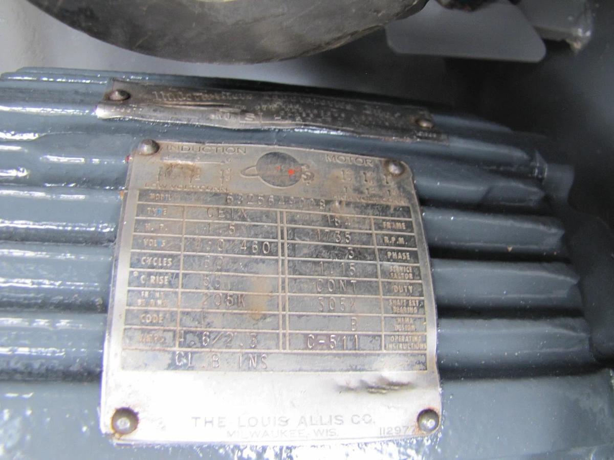 Used Stokes 1.5 HP Chocolate Candy Coating Panner Panning Machine 41" Bowl 460V 3PH