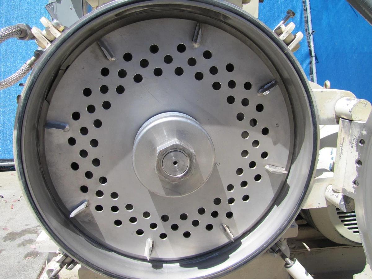 Used Jacobson 75 HP Commercial Hammer Mill Grinder 460V 3 Phase Reliance Motor AS-IS