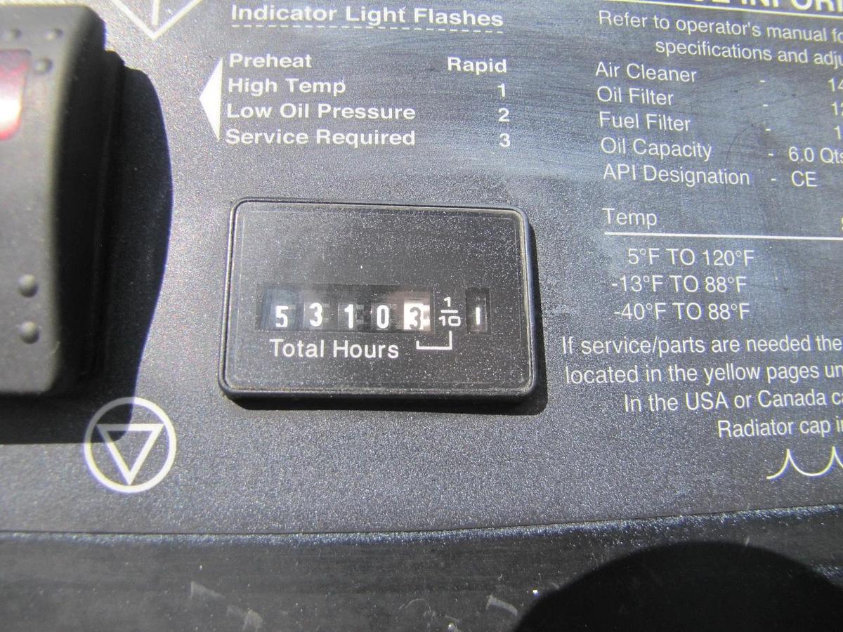 Used Onan 12KW Commercial Mobile RV Diesel Generator Kubota D1703 120/240V Output