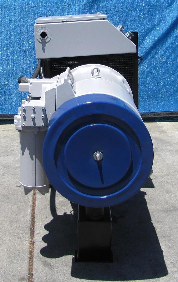 Used CompAir 50 HP Rotary Vane Air Compressor Baldor Electric Motor 215 CFM 460V 3Ph