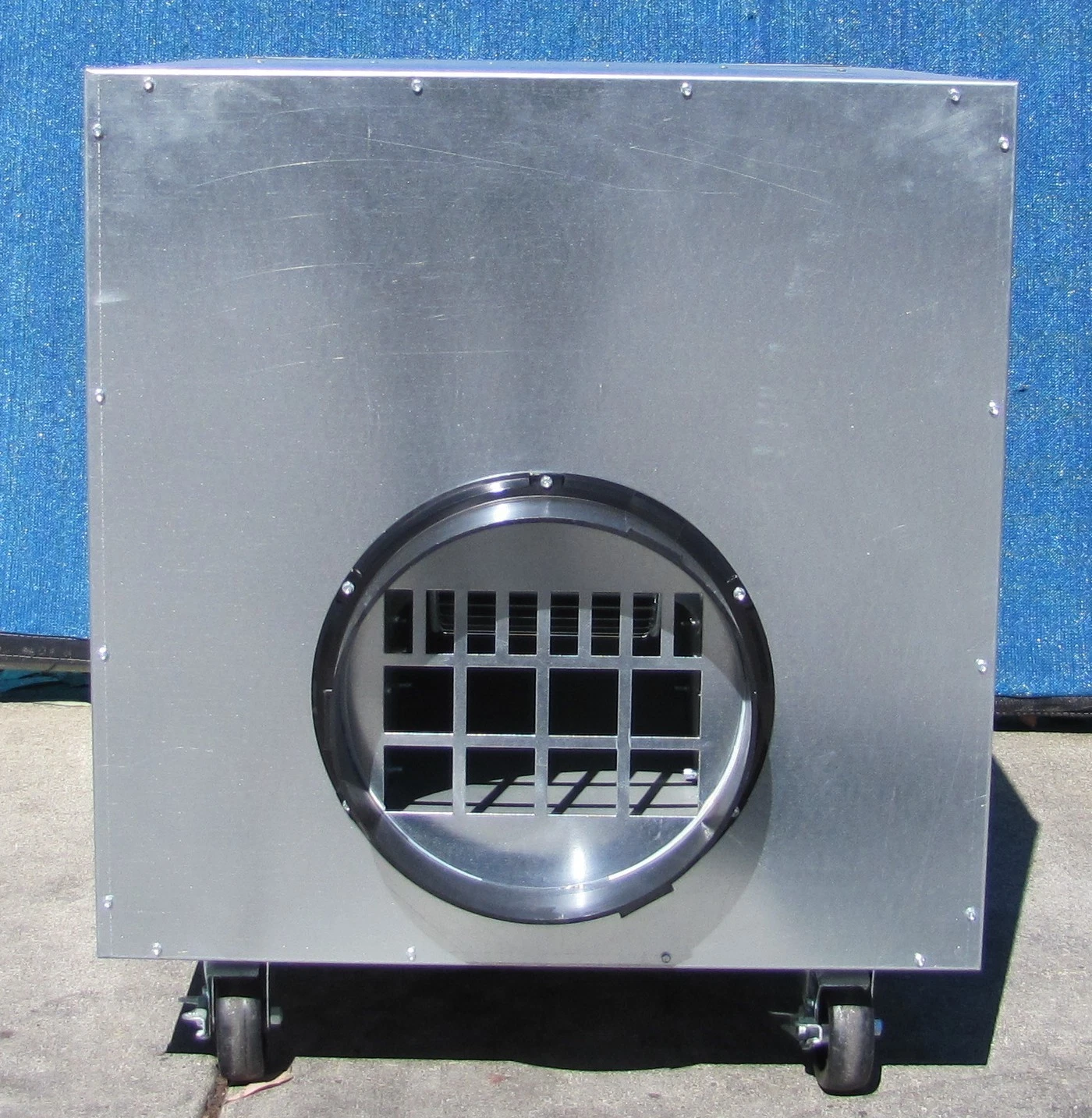 Used Syclone Negative Air Scrubber HEPA Filter 2000 CFM 115V 2 Speed Duct Port 29261