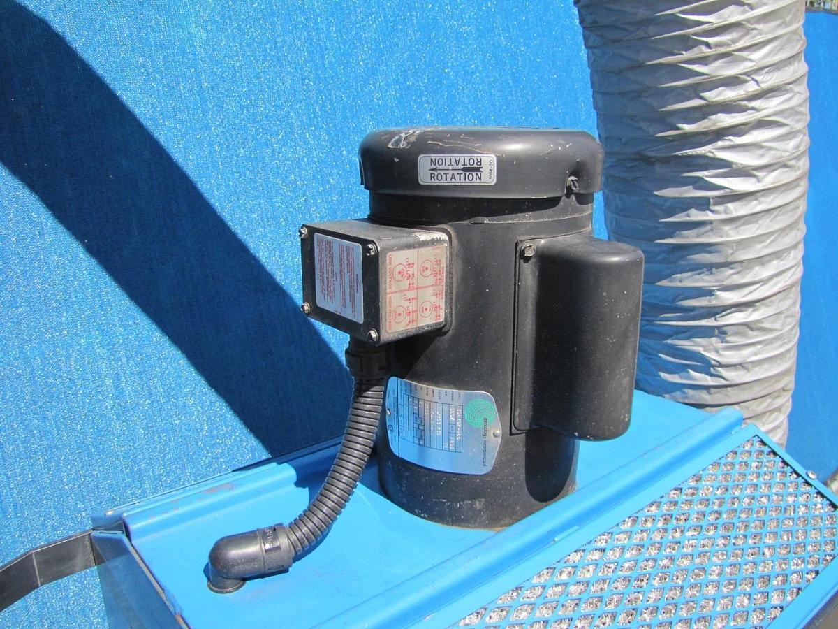 Used Aercology 1HP Portable Weld Fume Dust Extractor Air Cleaner HEPA Filter 120V