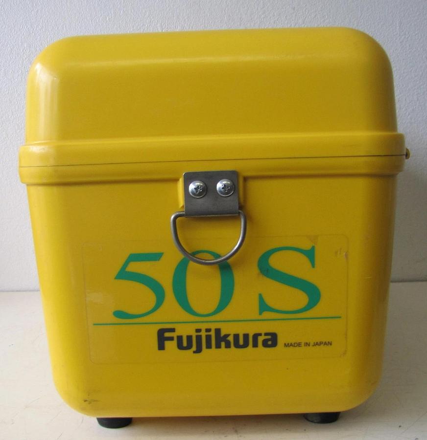 Used Fujikura FSM-50S Optical Fiber Arc Fusion Splicer AS IS with Case and Manual #2