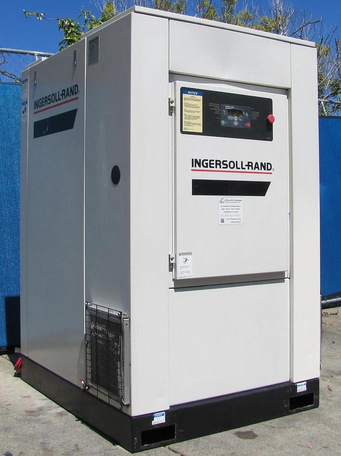 Used Ingersoll Rand SSR-EP50SE 50HP Rotary Screw Air Compressor 460V 3PH 215 CFM