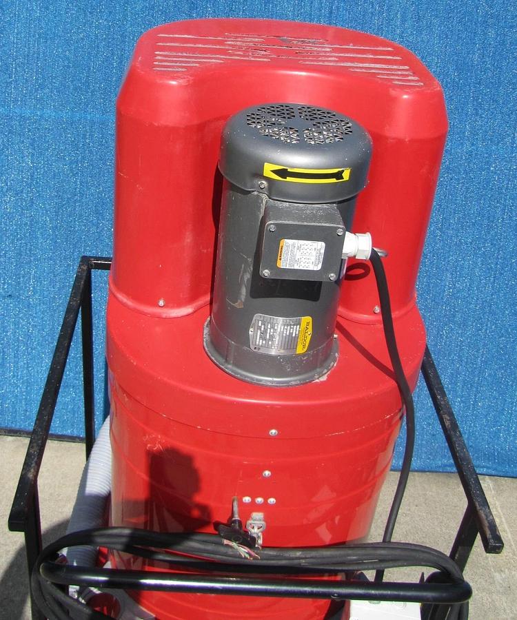 Used Ruwac 7.5 HP Concrete Dust Collector Vacuum DS2520 460V 3 Phase for Grinder