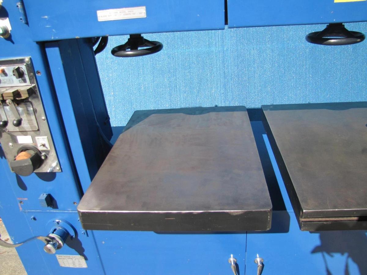 Used WF Wells & Sons V4012 Vertical Bandsaw Blade Welder 230V 3 Phase Variable Speed