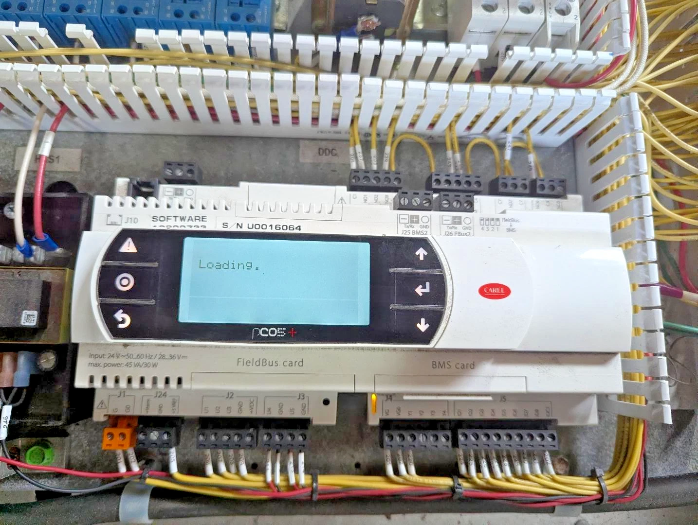 Used Carel pCO5+ PLC Controller 24VAC 28-36VDC 45VA/30W Arid Dry Dehumidifier AS IS