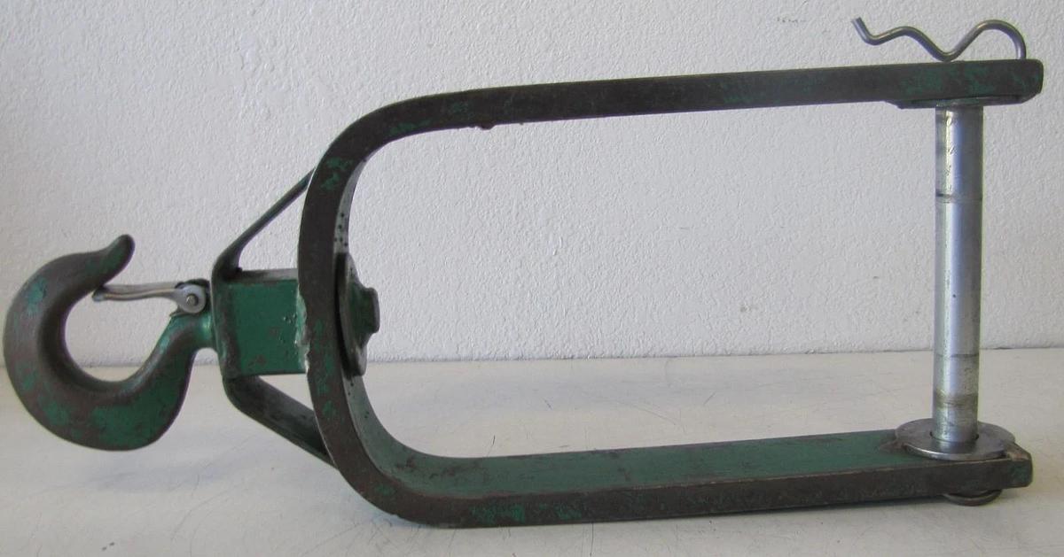 Used Greenlee 651 Hook for 12" Cable Sheave Pulley