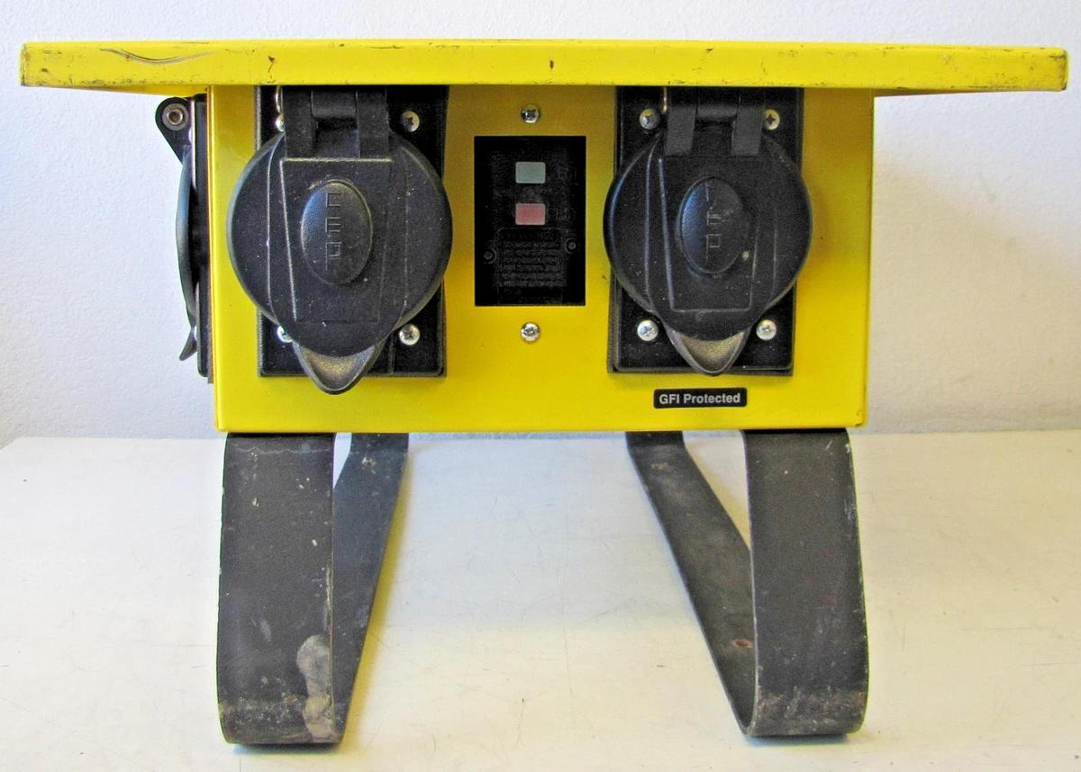 Used CEP 6506-G Spider Temporary Power Distribution Box 50A 125/250V Twist Lock #1