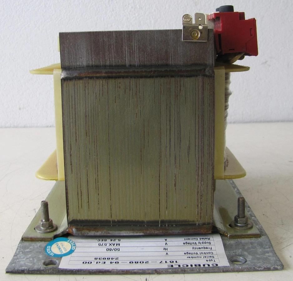 Used Siemens 1210 VA Power Transformer 460V Primary 220V Secondary Sidac-T 1200