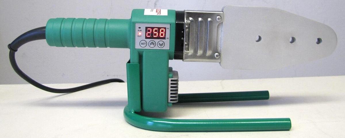 Used POLY FUSION HDPE PE Pipe Butt Welder Up to 63mm Socket Heater Machine