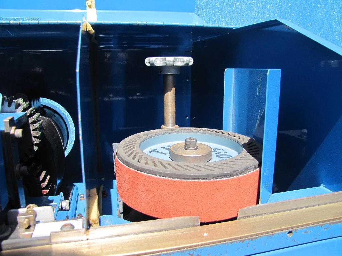 Used Falls Products D-BUR-D Model 131 Straight Edge Deburring Machine 115V