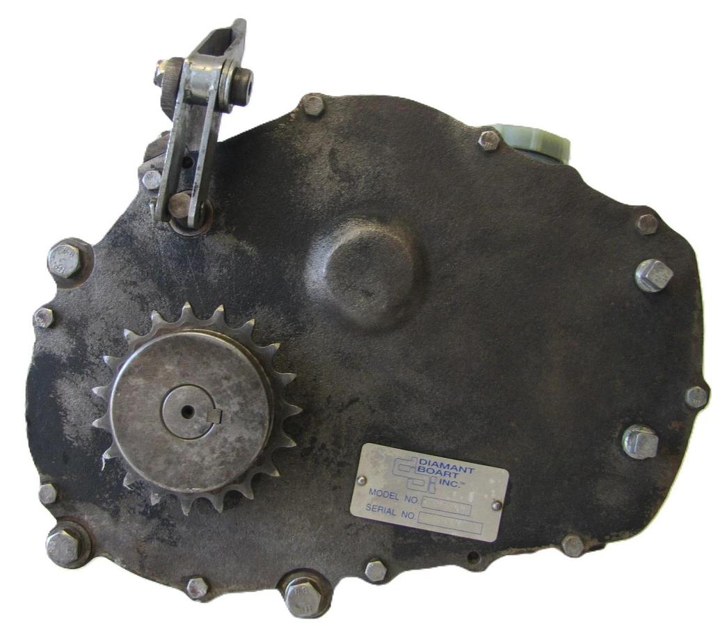 Used Diamant Boart D166553 Transmission for Target PRO 65 Walk-Behind Concrete Saw