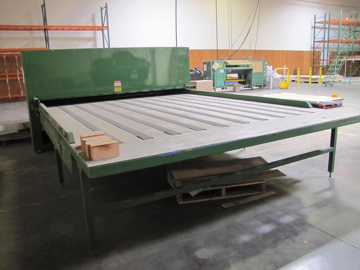 Used Die Cutter Inc DC 100 Cleen-Cut Flat Bed Die Cutter