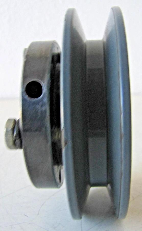 Used Amec Single Groove Pulley 3.75" OD 1B34SH With 7/8" ID Bushing