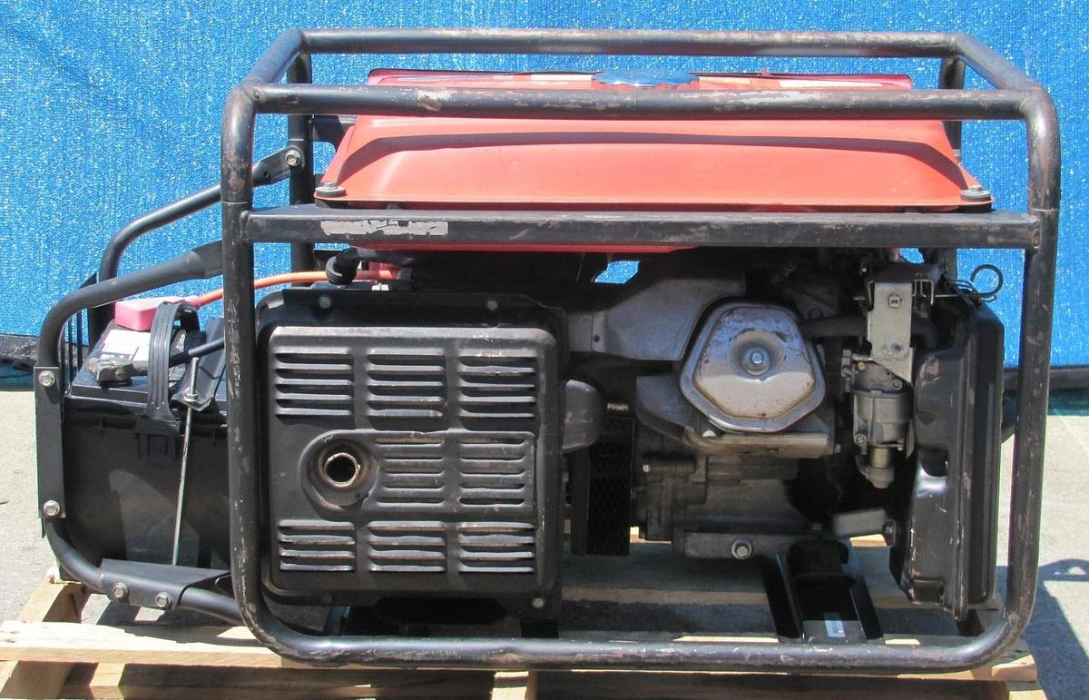 Used Honda EB6500 Portable Gas Generator 6500 Watt 110V/220V Electric Start EB6500sx