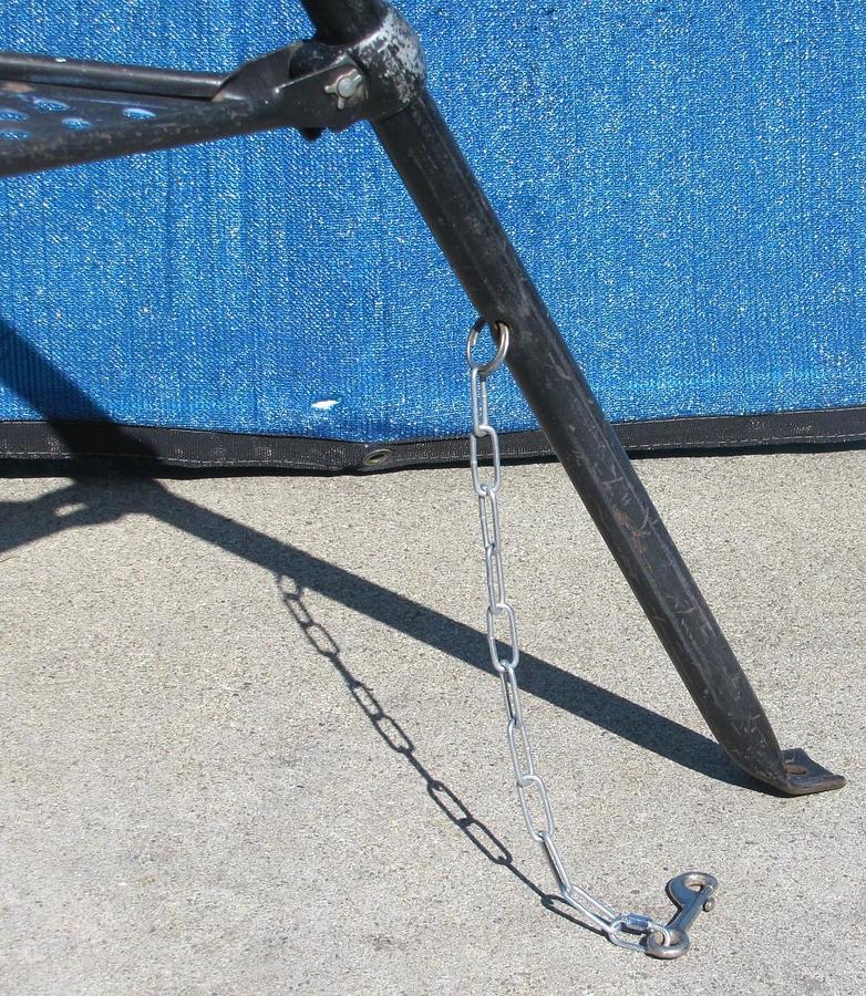 Used Ridgid 460 Portable Tristand 1/8" to 6" Pipe Chain Vise and Bender