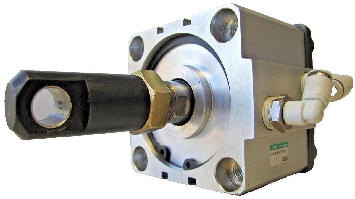 Used CKD SSD-K-80-20-N Air Pneumatic Cylinder 1” Stroke 1” Bore