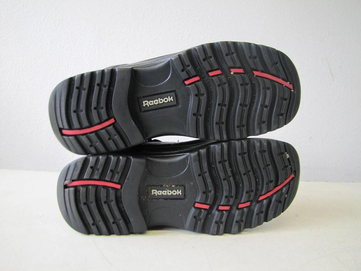 Used Reebok Steel Toe Waterproof Work Boots Size 5.5 Men 7.5 Woman USA