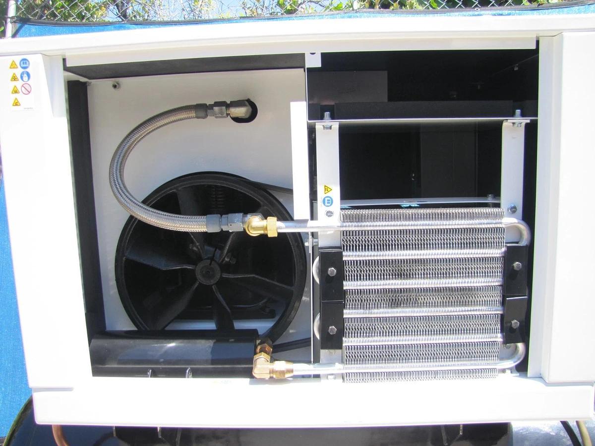 Used Gardner Denver 7.5 HP Piston Air Compressor 80 Gallon Tank 460V 3PH 160PSI