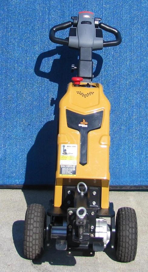 Used Big Joe T15 1500 lbs. Electric Walkie Puller Tugger 24 VDC W/ Battery Charger #1