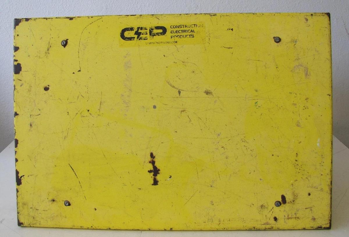 Used CEP 6506-G Spider Temporary Power Distribution Box 50A 125/250V Twist Lock #3