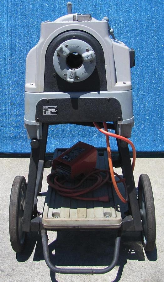 Used Ridgid 535 Series Pipe Threader Threading Machine With 811A Die Head 1/2" to 2"