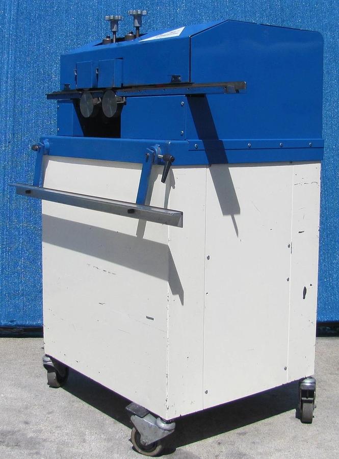 Used Falls Products D-BUR-D Model 131 Straight Edge Deburring Machine 115V