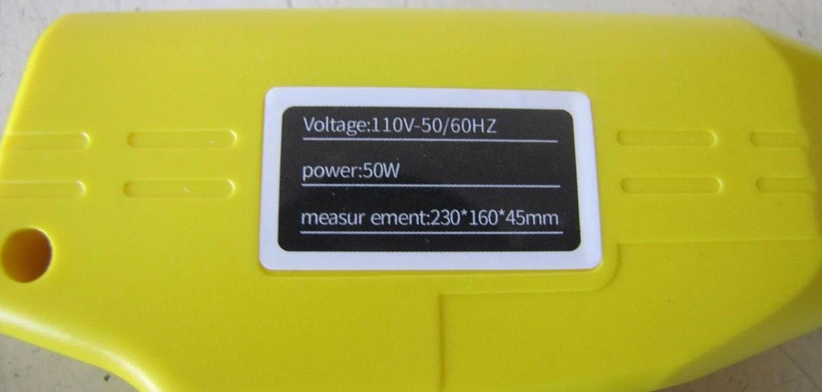 Used Plastic Welding Gun Kit H50 Soldering Tool Welder With Staples